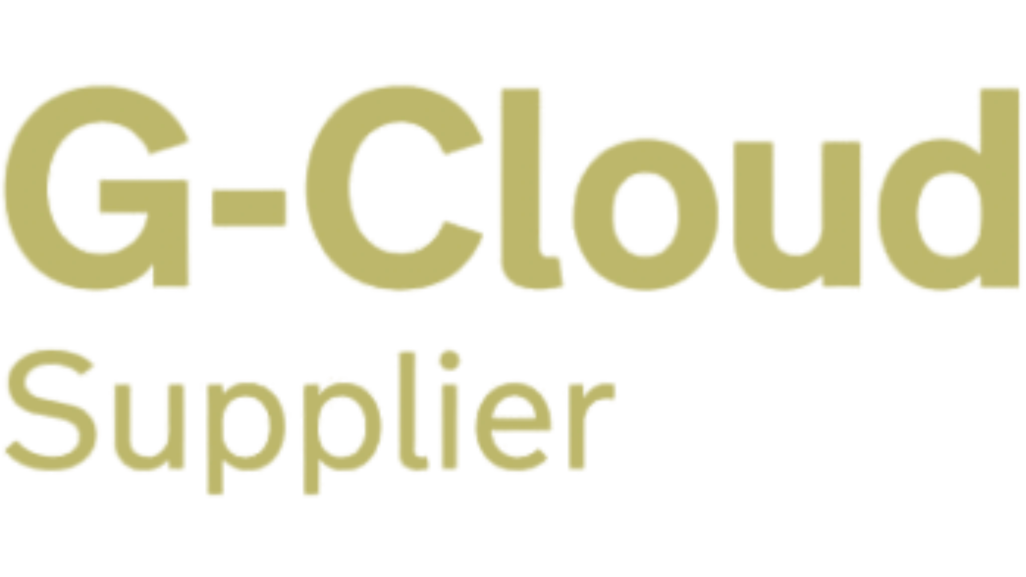 G-Cloud Supplier